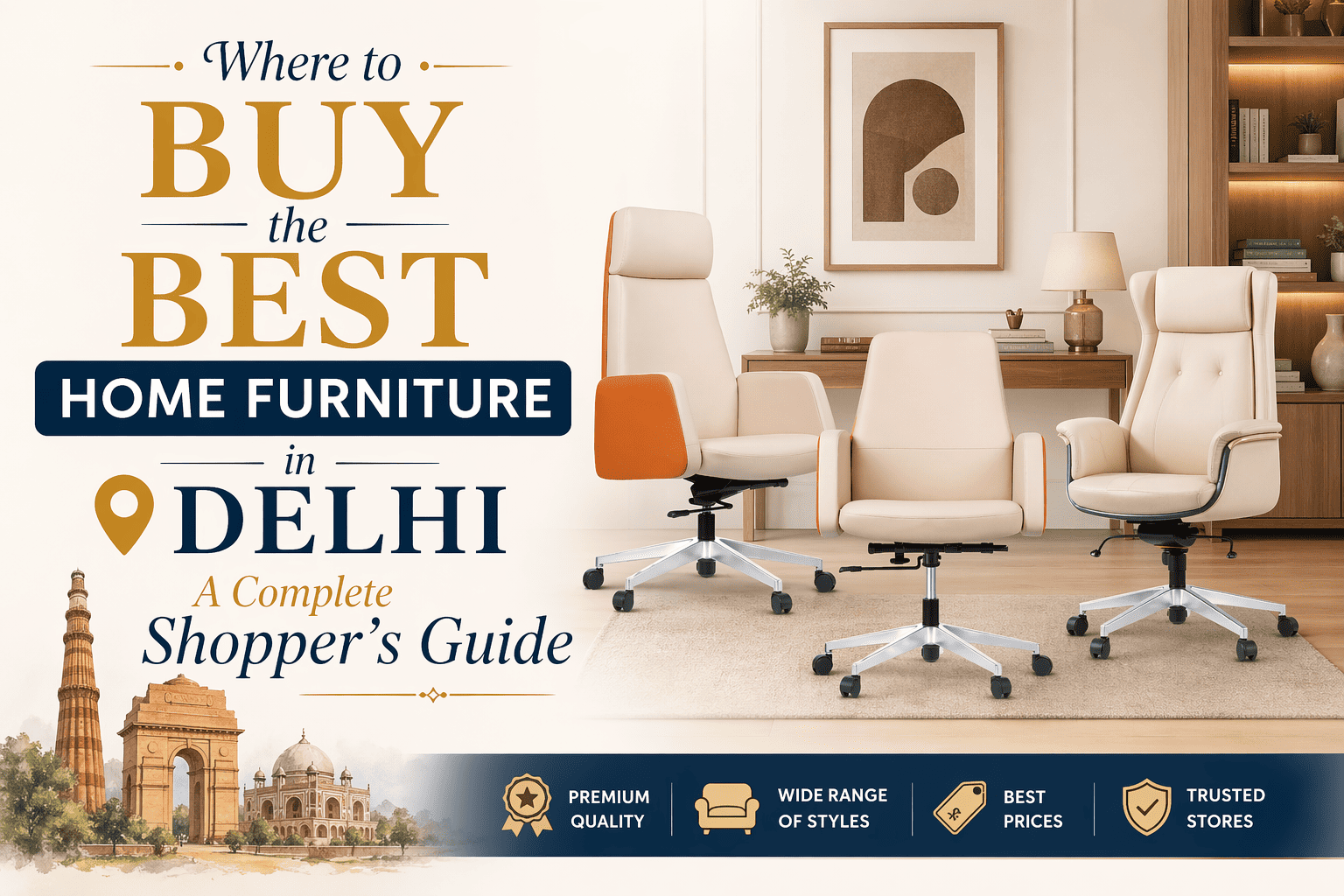 Where to Buy the Best Home Furniture in Delhi A Complete Shopper's Guide