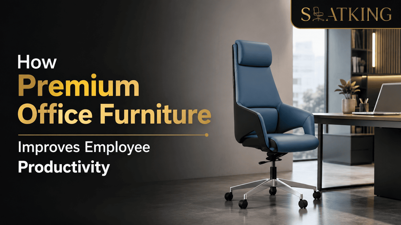 How Premium Office Furniture Improves Employee Productivity